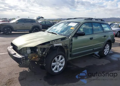 2007 Subaru Outback 2.5I z USA, uszkodzony, nr VIN 4S4BP61C577331234